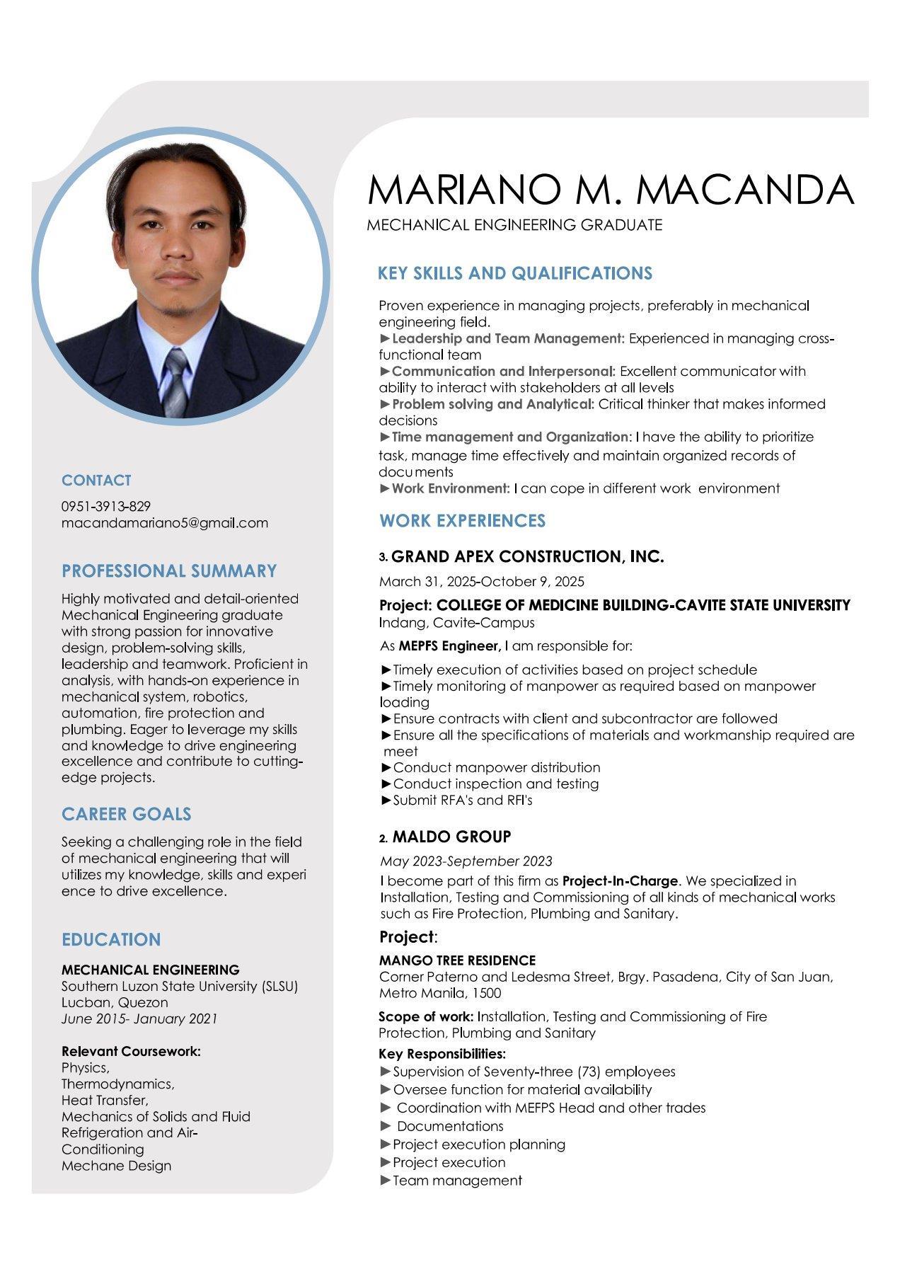 Mariano M. Macanda