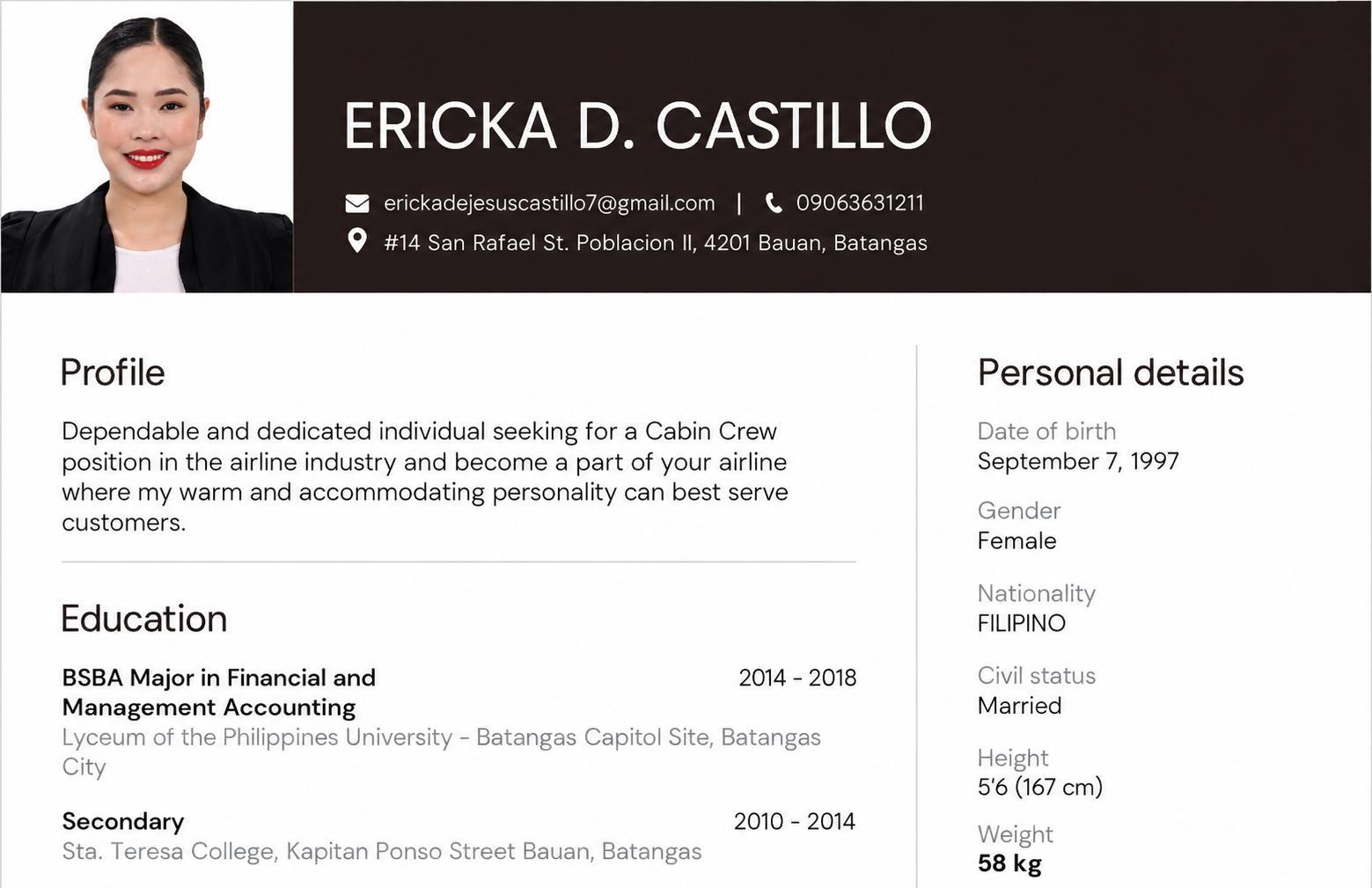 ERICKA D. CASTILLO