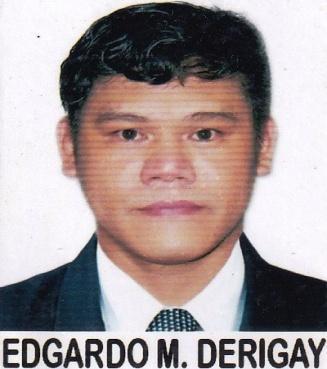 EDGARDO MALAYAO DERIGAY