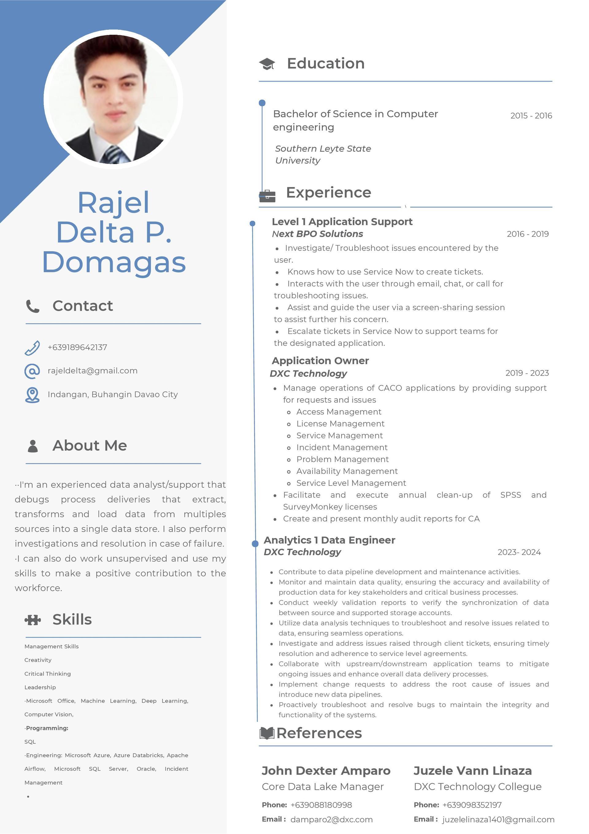 Rajel Delta Domagas