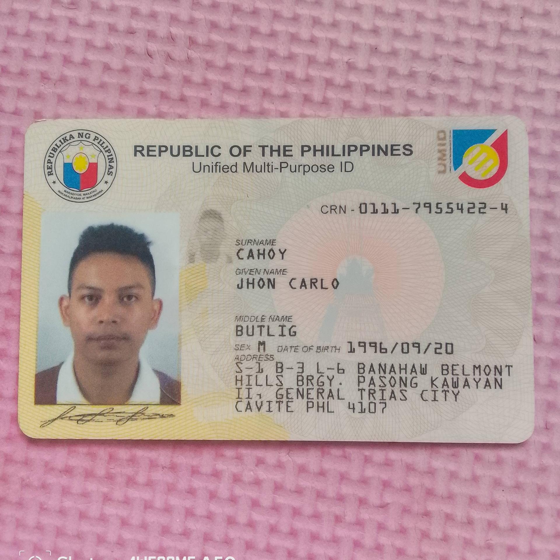 Jhon Carlo Cahoy